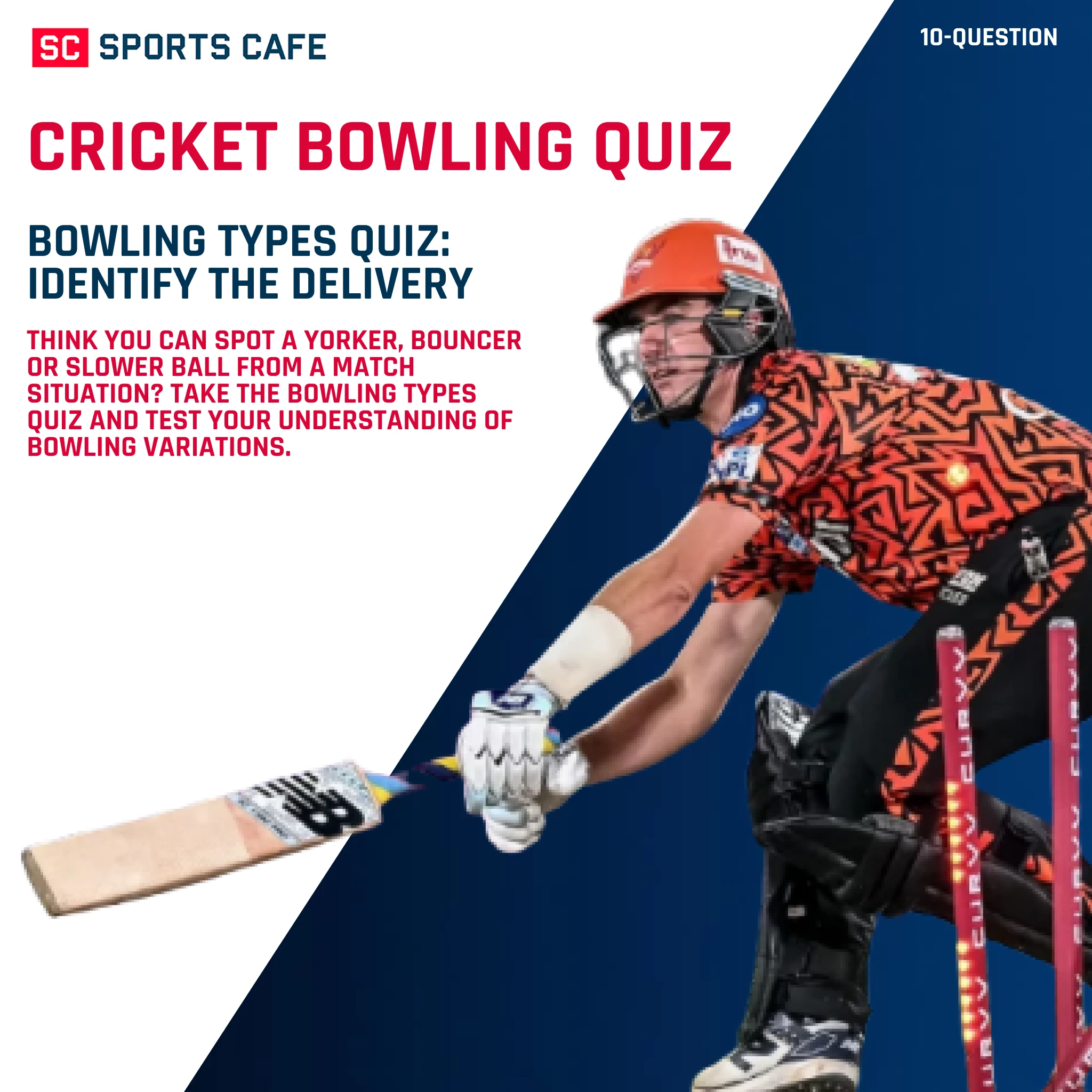 Cricket Bowling Quiz: Gues Yorker, Bounce and more