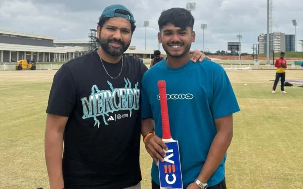 Ayush Mhatre Shares Special Moment from His First Meeting with Rohit.