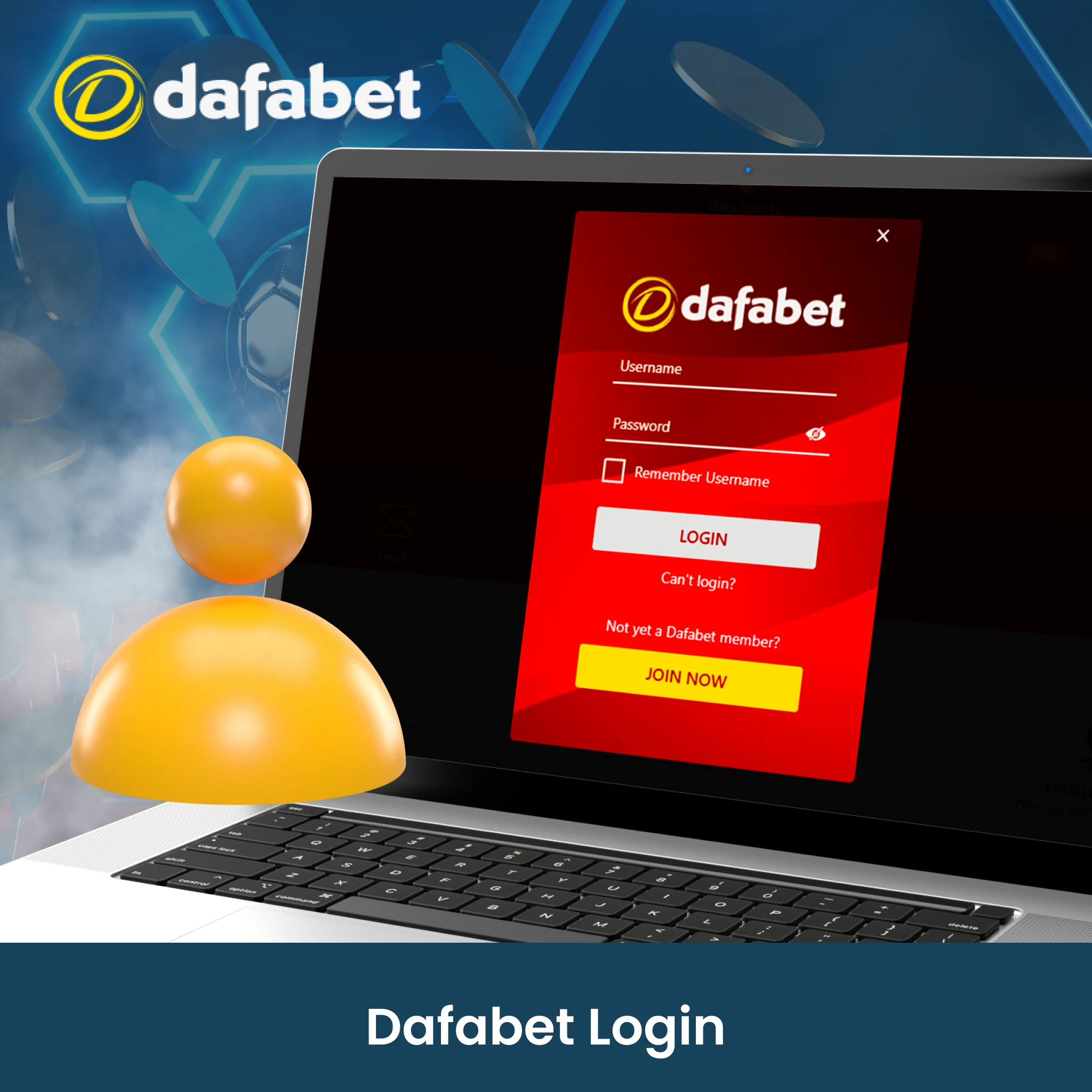 Logging on to Dafabet is very simple.
