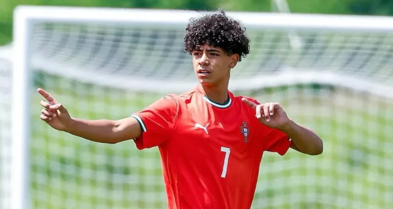 Cristiano Ronaldo Jr. Shines on Portugal U15 Debut, Attracts European Giants