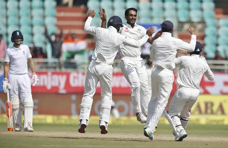 India defeated England by 246 runs.