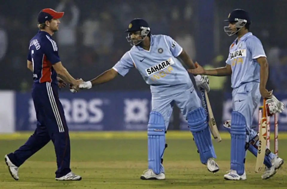 India defeated England by 6 wickets.