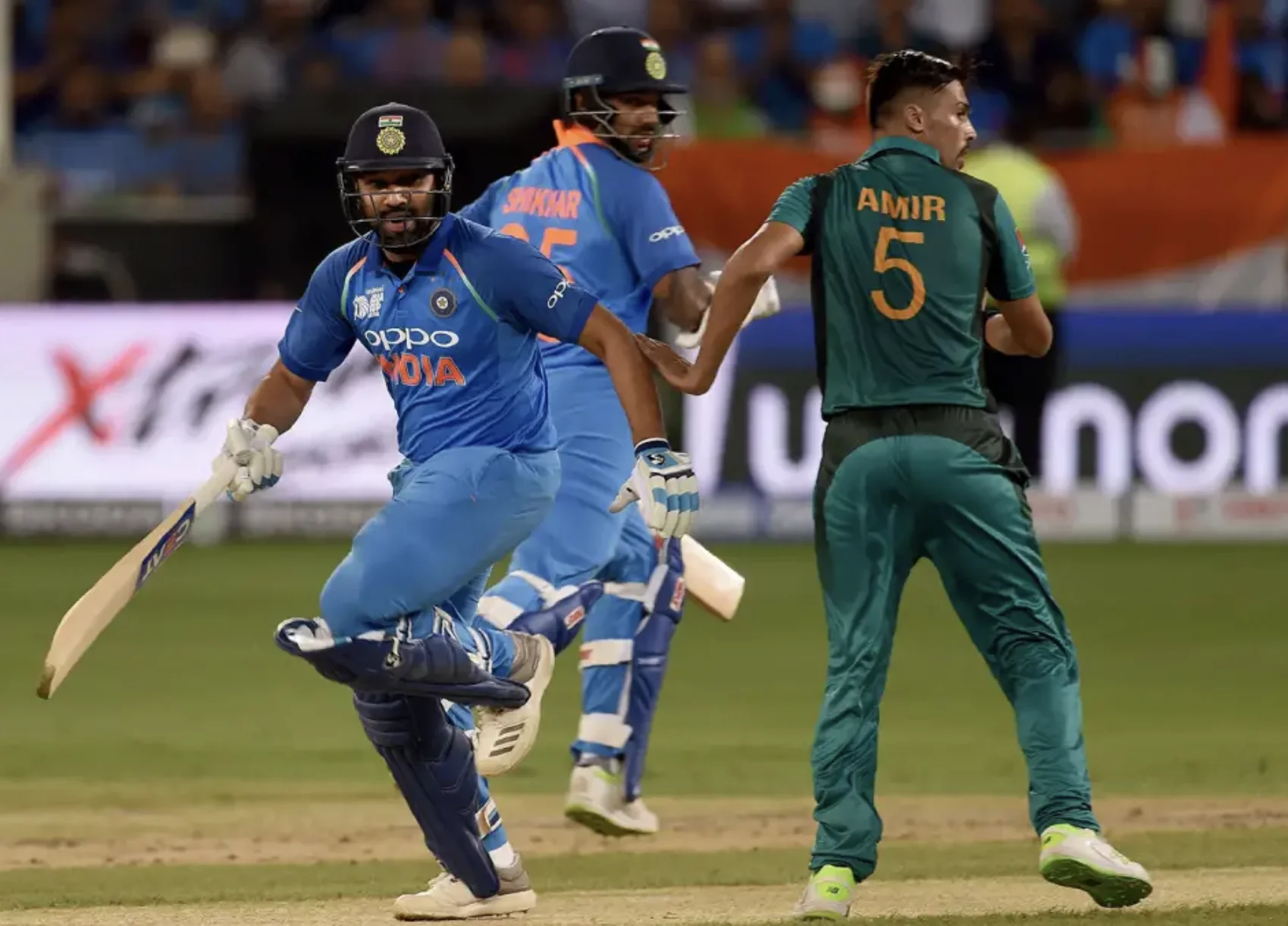 India defeated Pakistan by 8 Wickets.