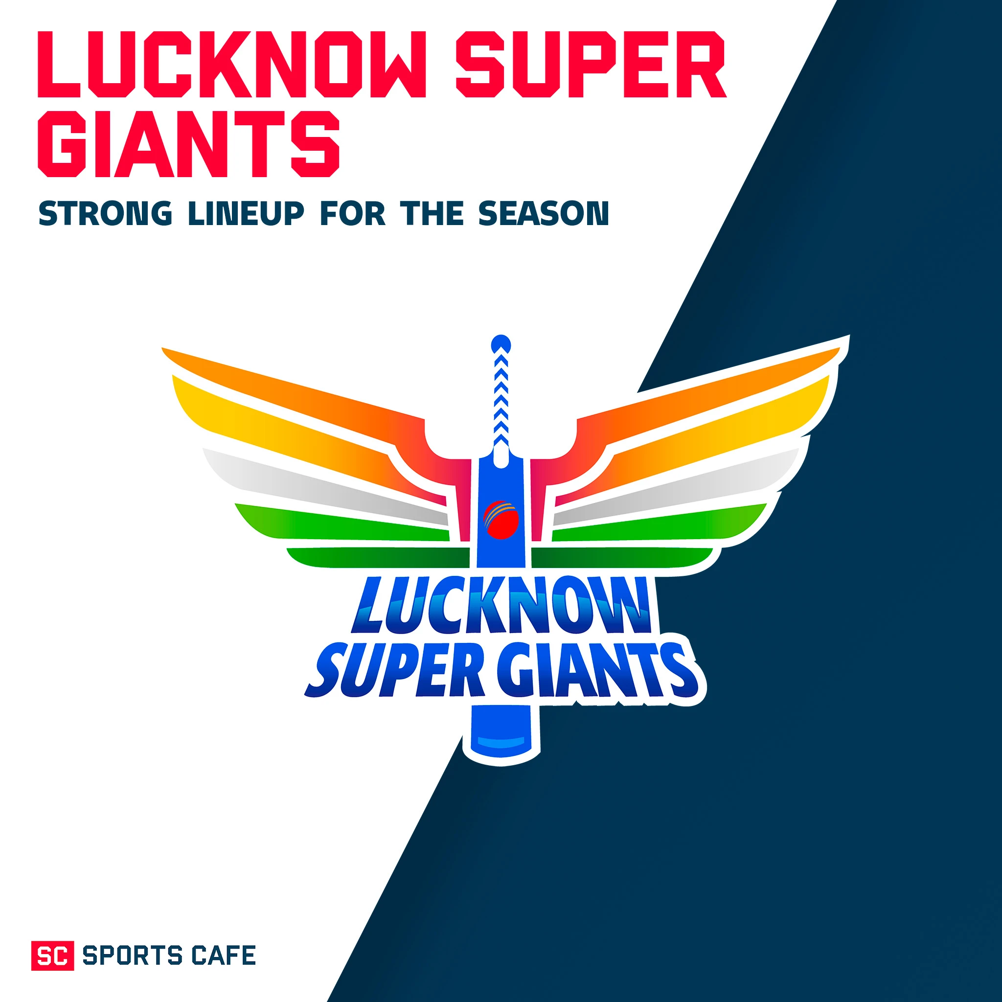 Lucknow Super Giants predicted to take 7th place.