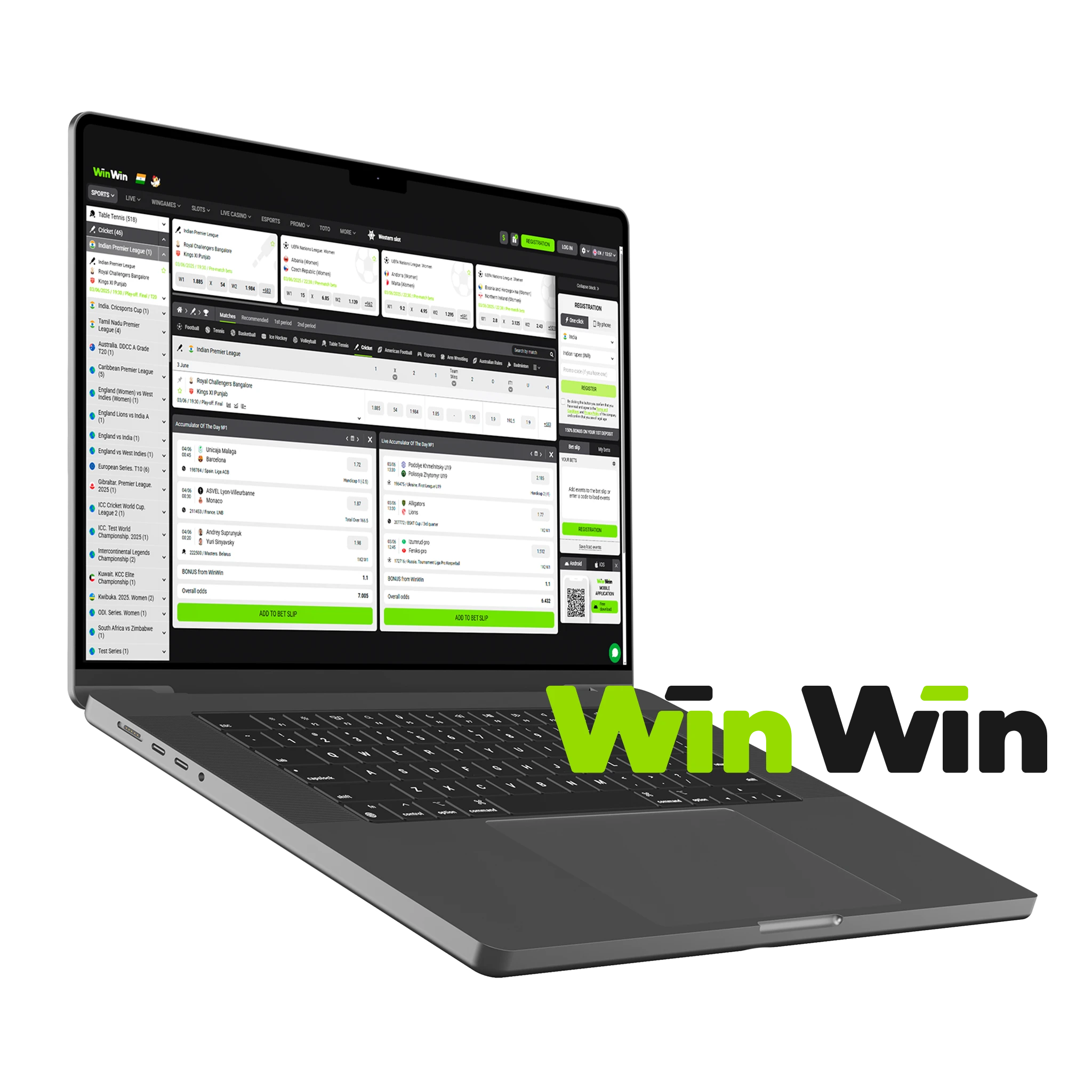 WinWin one of the oldest cricket betting brand in our top 10.