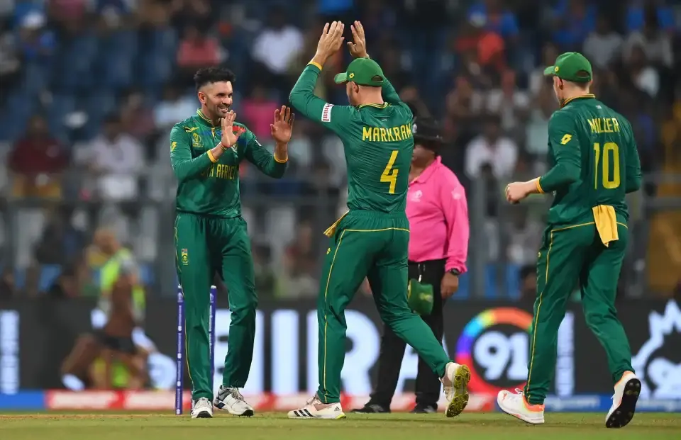 South Africa defeated Bangladesh by 149 runs.