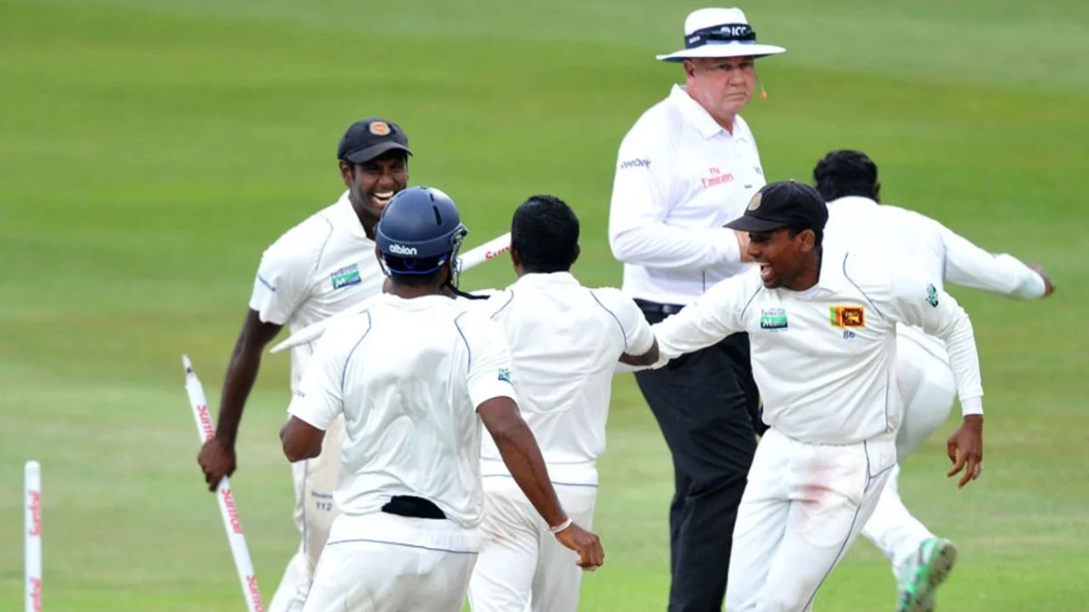 Sri Lankas first victory in South Africa on December 30, 2011.