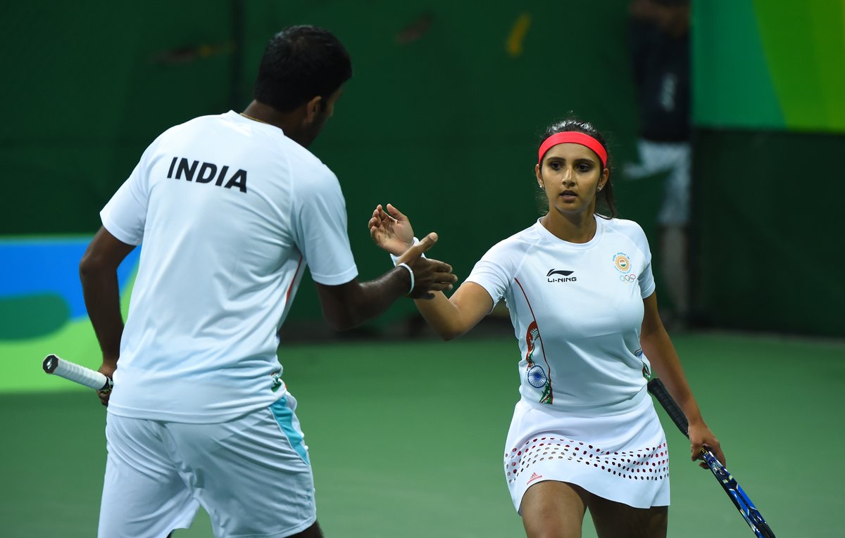 So near, yet so far : Indian medal hopes delayed as Mirza-Bopanna lose semi-final
