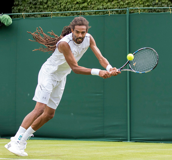 WATCH | Dustin Brown acrobatic flying volley against Joao Sousa