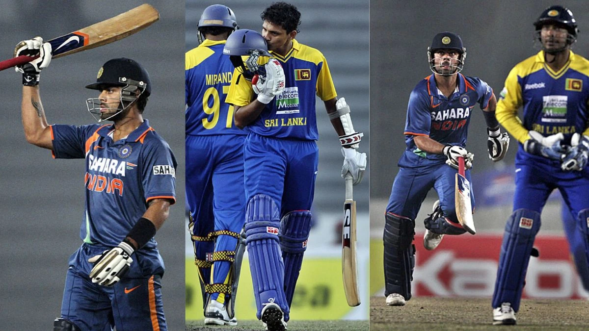 Virat Kohli and Suraj Randiv Emergence on January 9, 2010.