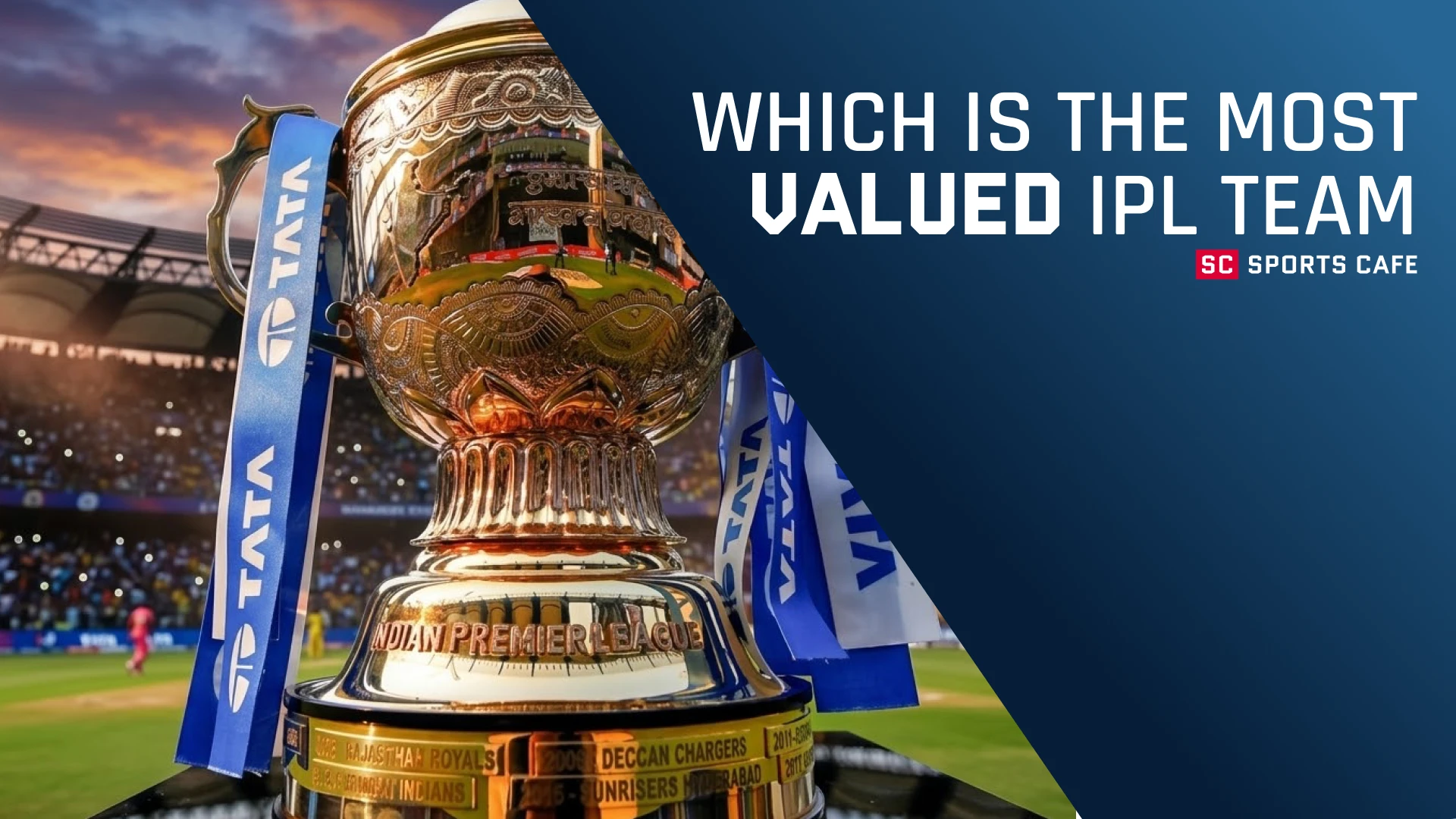 Which is the most valued IPL team