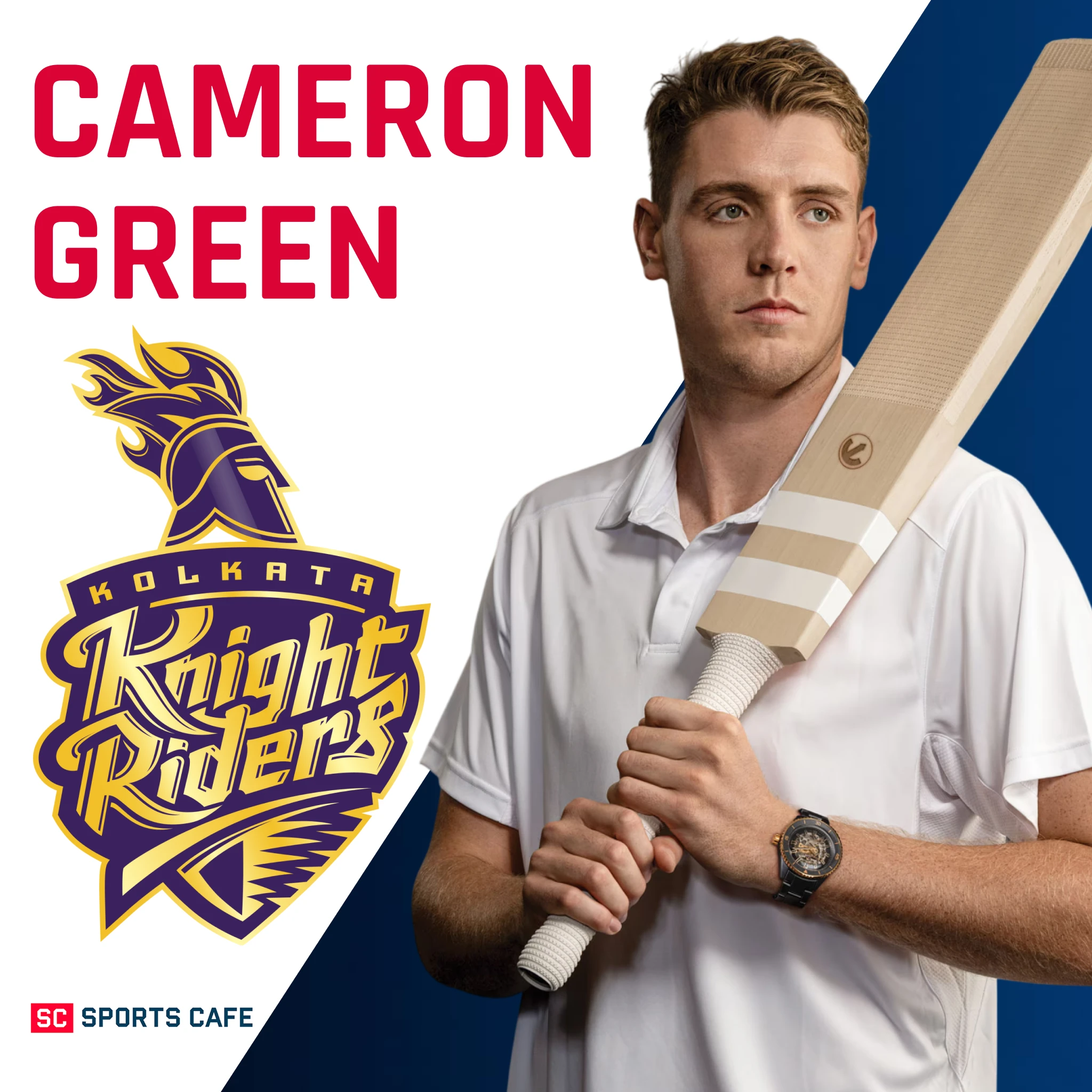 Cameron Green Kolkata Knight Riders.