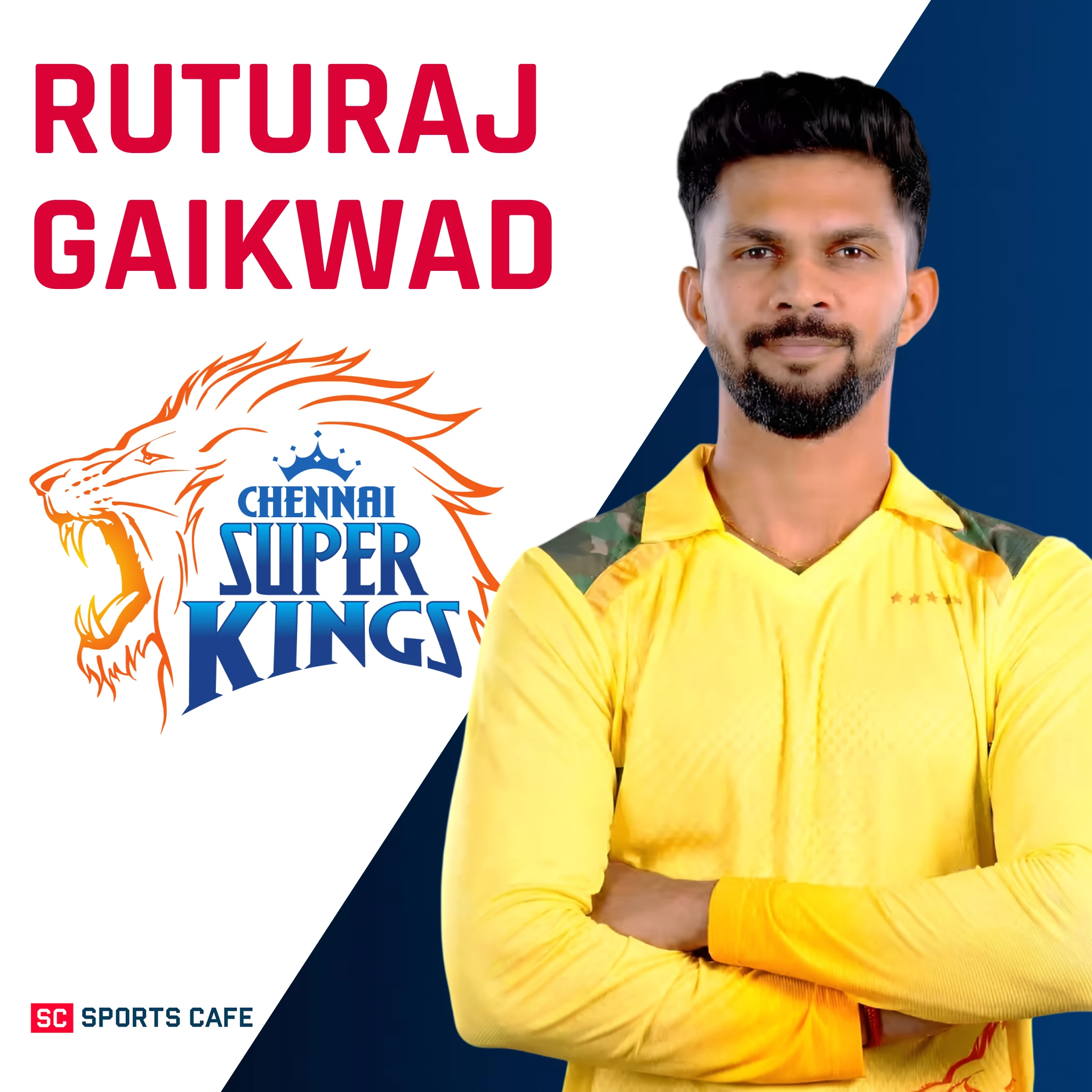 Ruturaj Gaikwad Chennai Super Kings.