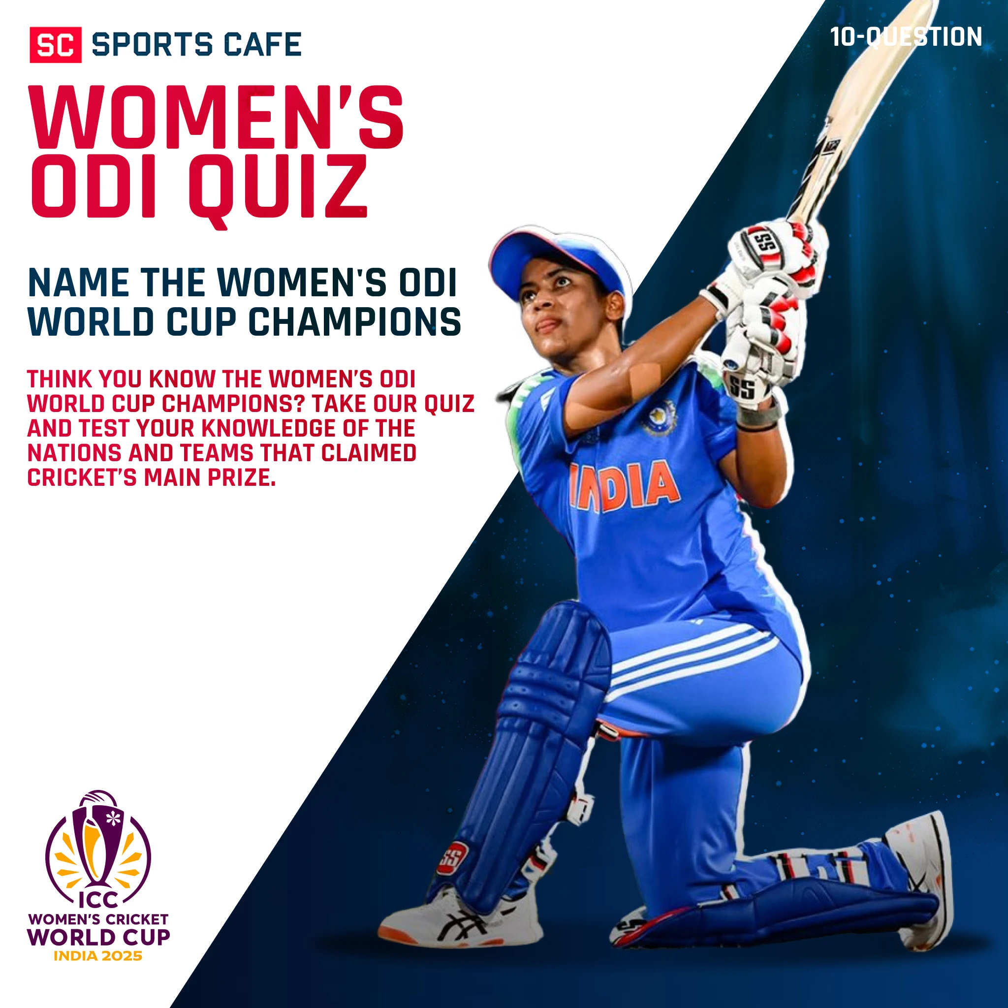 Women's ODI World Cup Champions Quiz