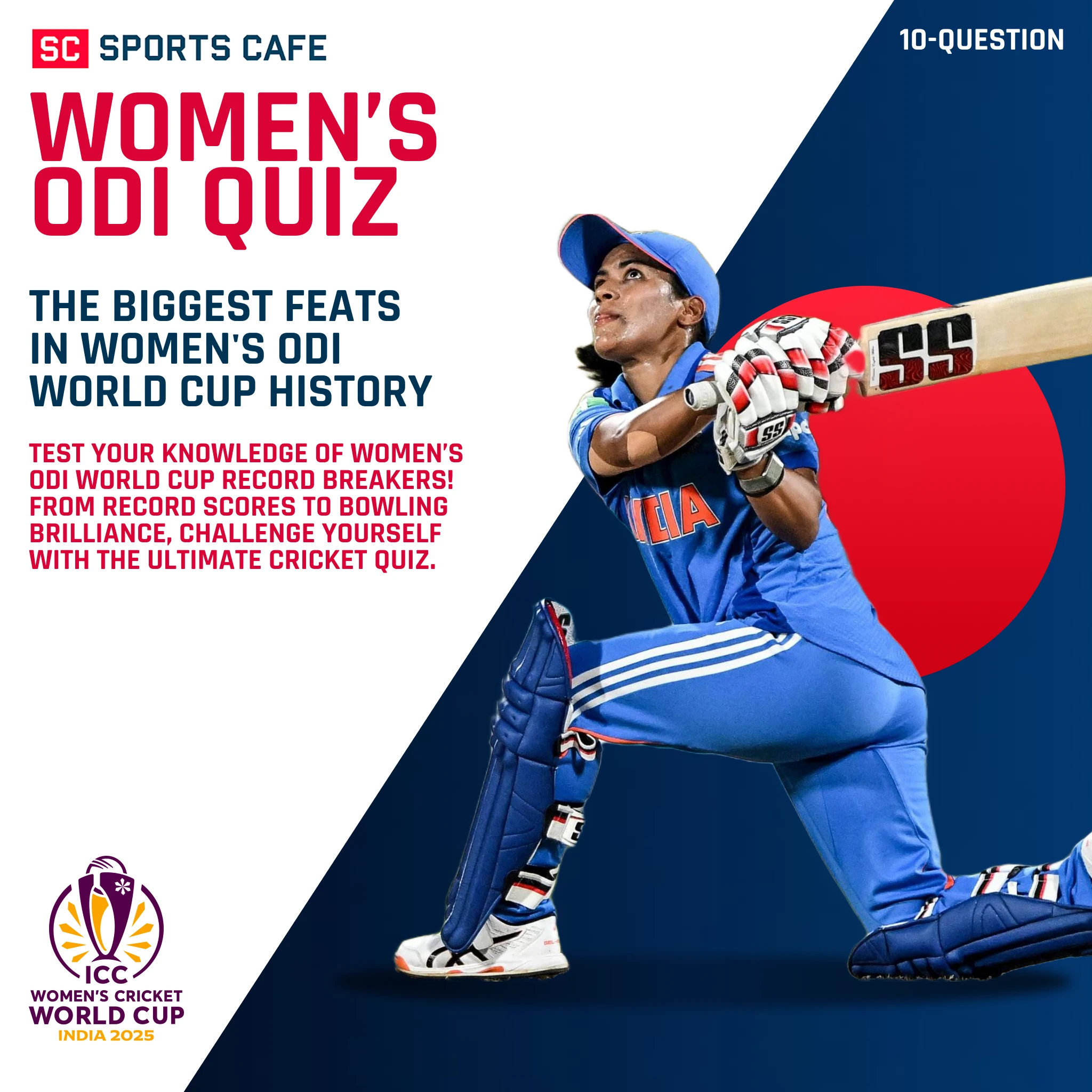 Quiz on Legendary Feats in Women’s ODI World Cup History